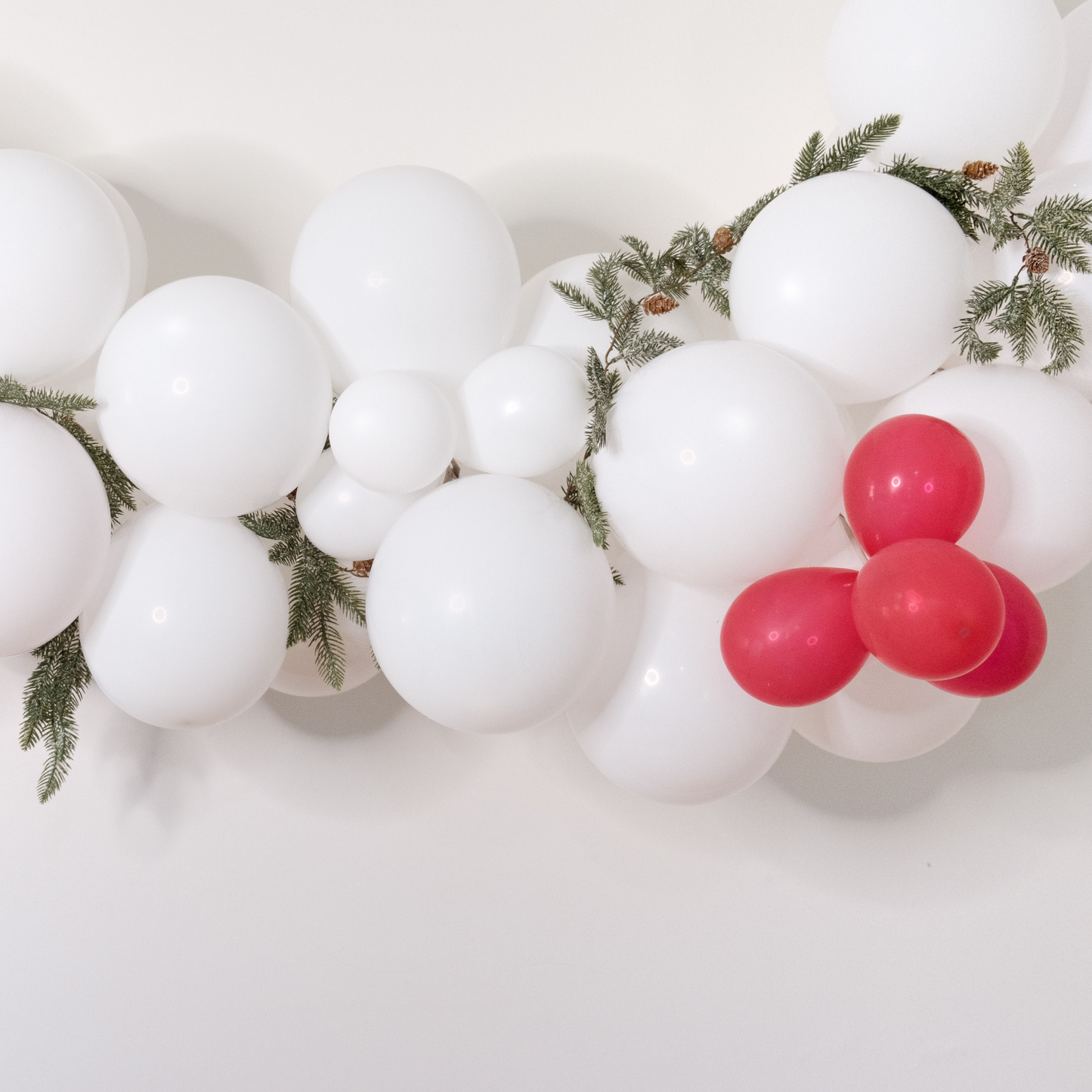 White Christmas Themed Garland