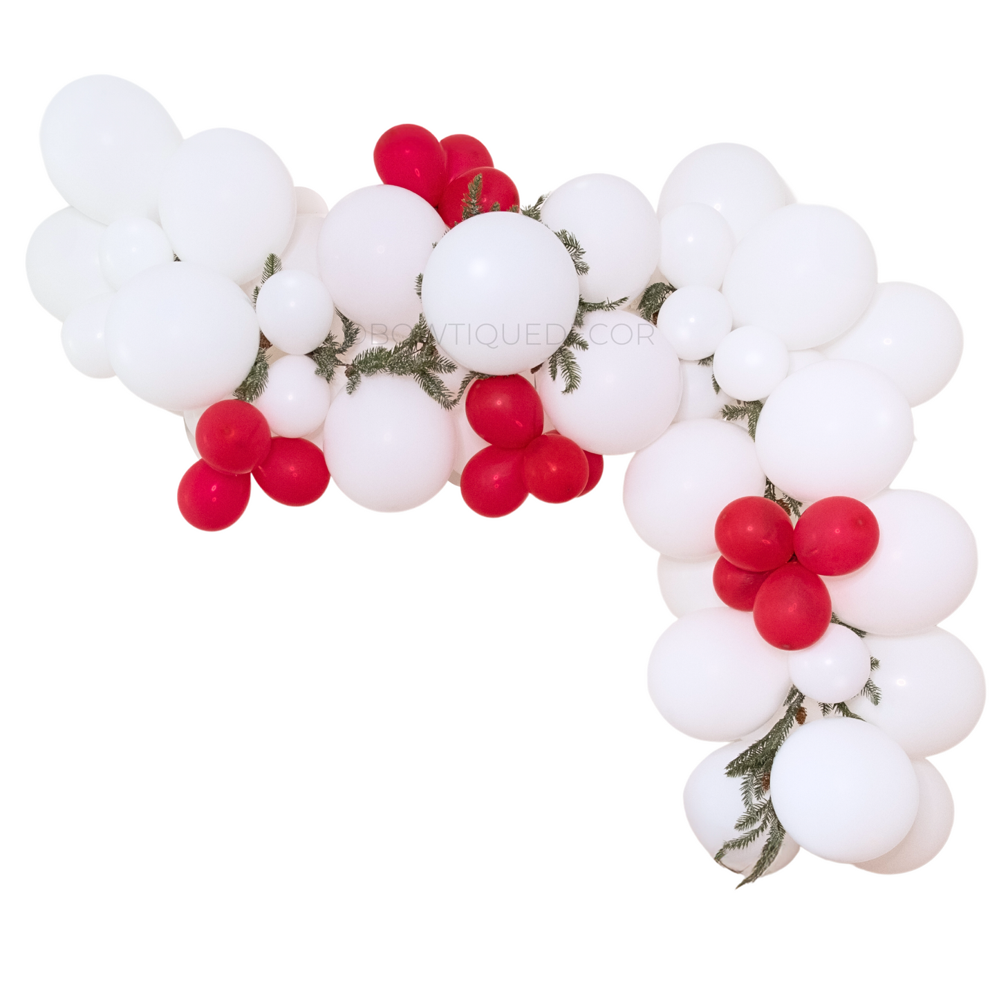 White Christmas Themed Garland