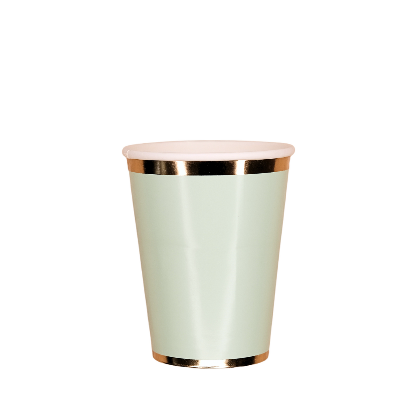 Green Paper Cups (Set of 8)