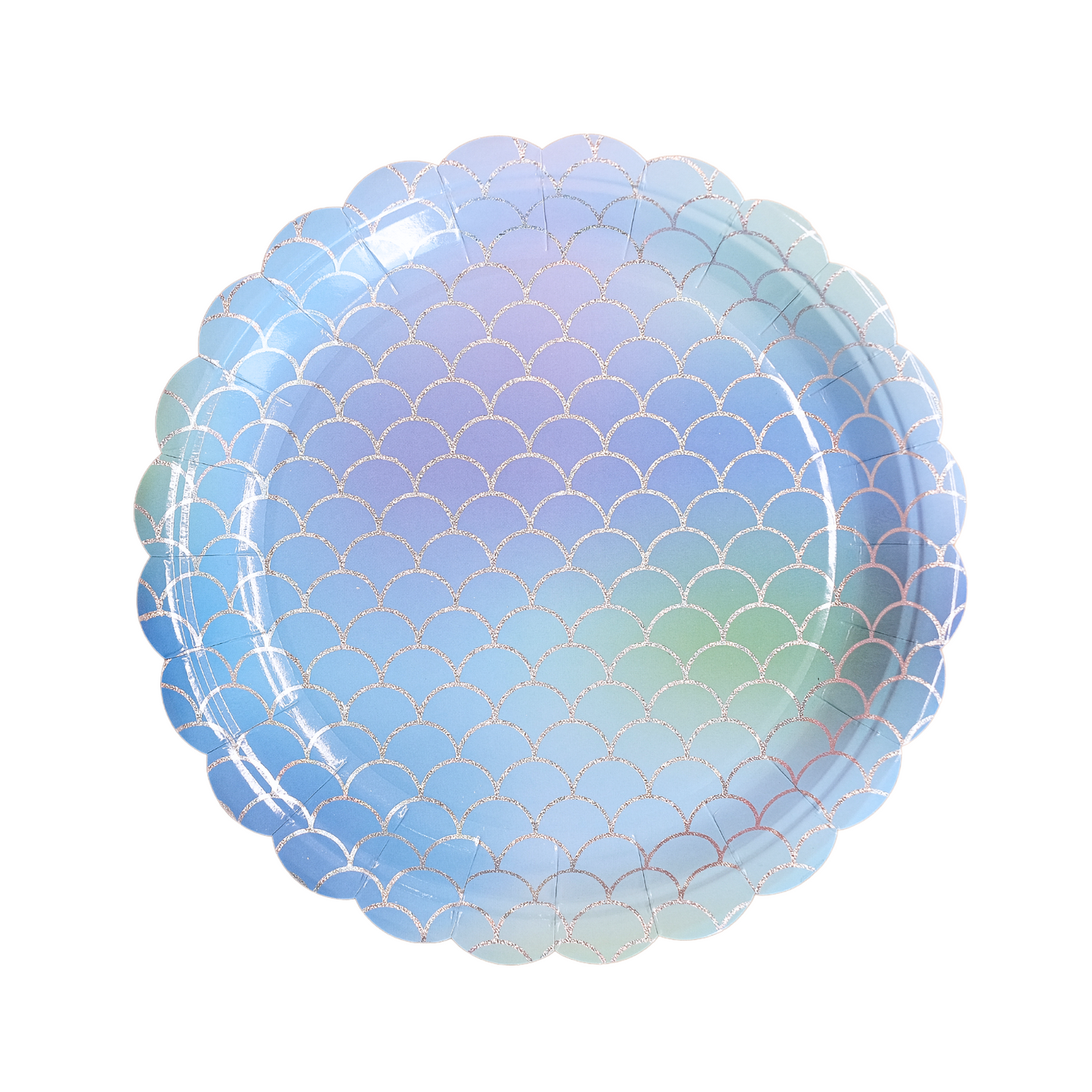 Mermaid Paper Plates (Set of 8)