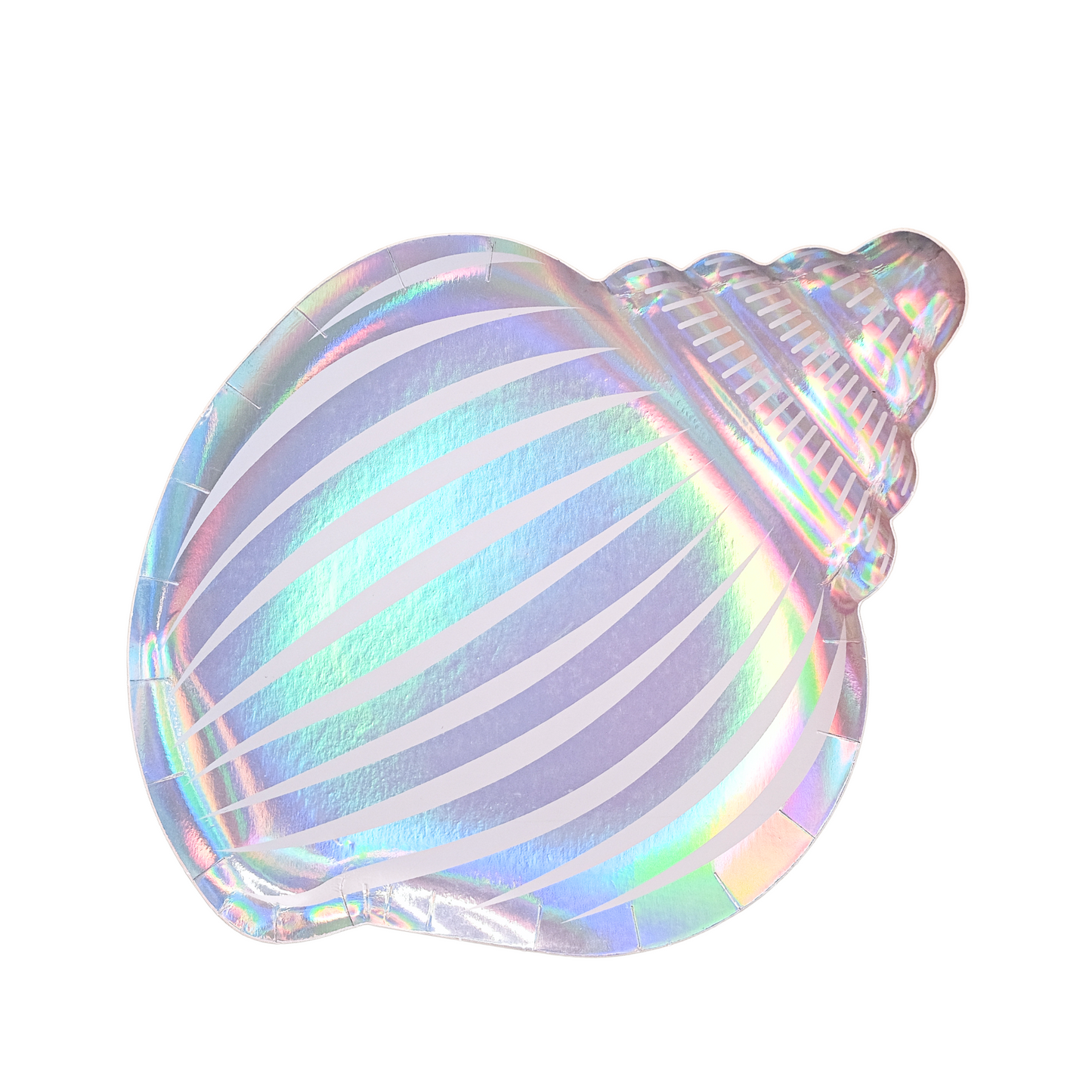 Seashell Paper Plates (Set of 8)