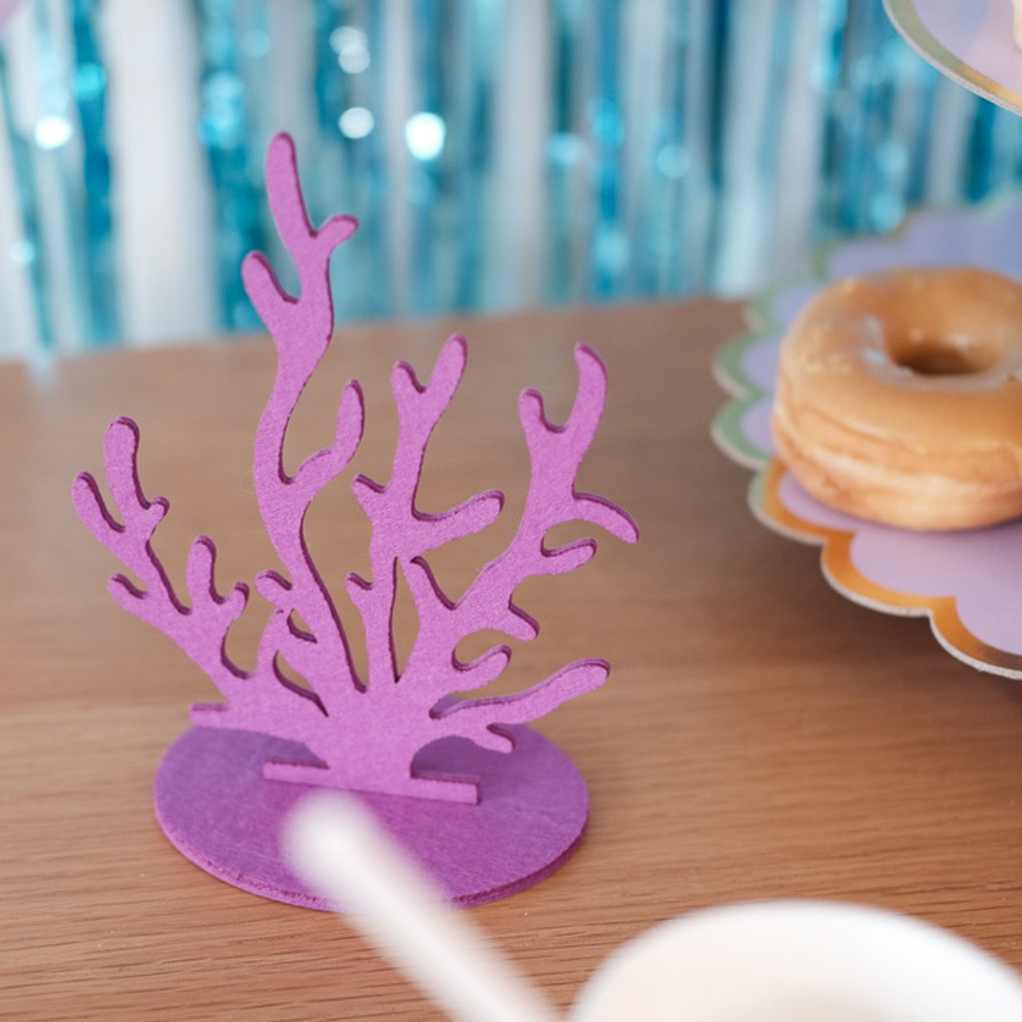 Mermaid's Secret-themed Table Decoration