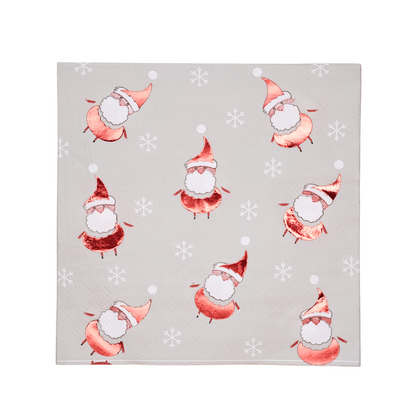 White Christmas Napkins (Set of 20)