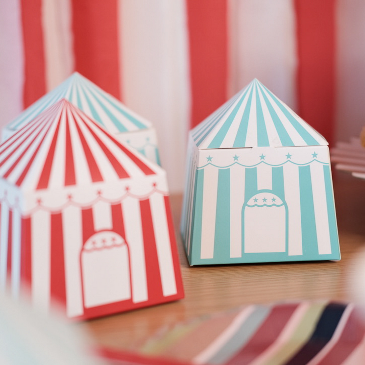 Carnival Tent Lolly Boxes