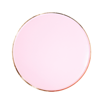 Round Paper Plates (Set of 8)