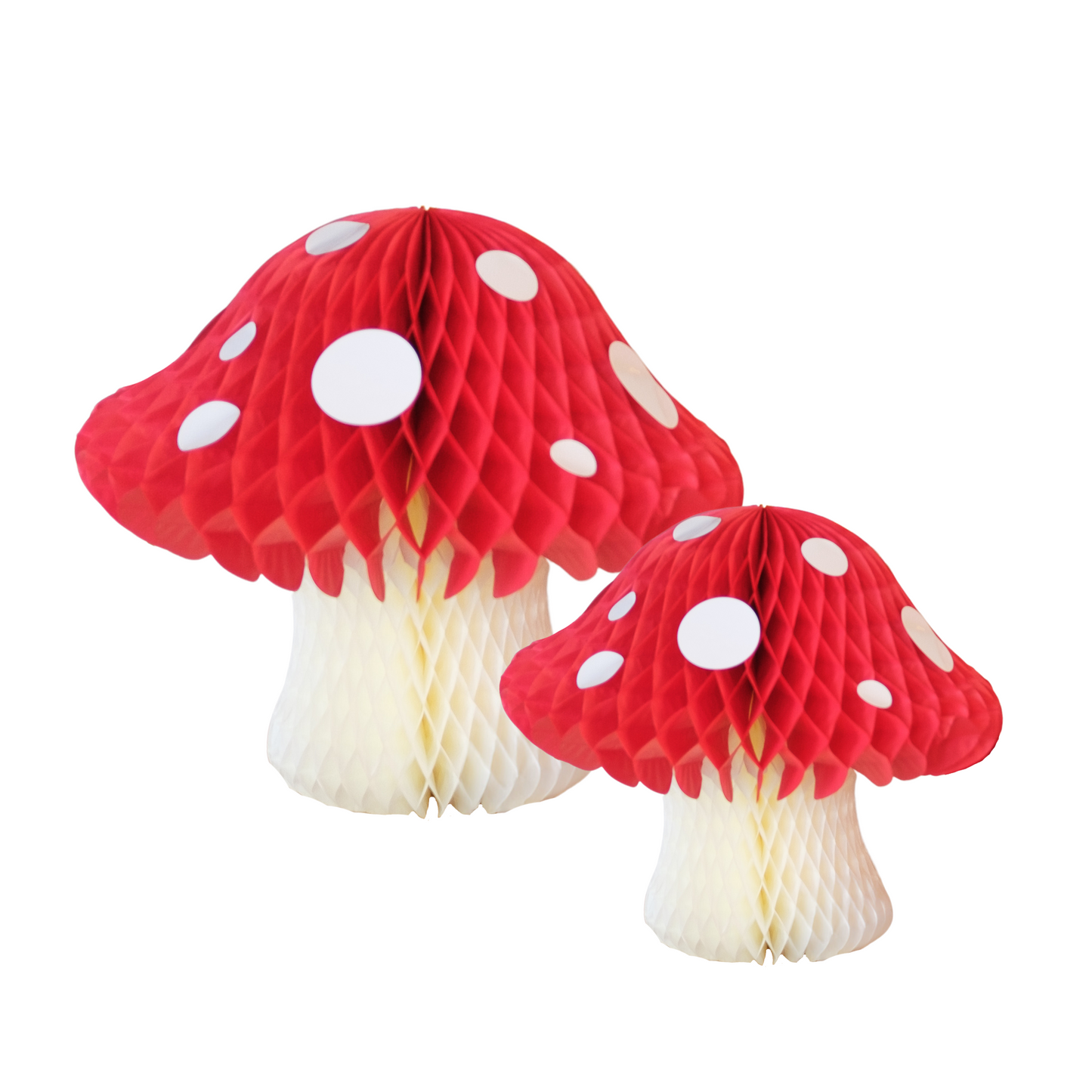 Mushroom Honeycomb Table Decoration