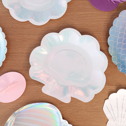 Seashell Paper Plates (Set of 6)