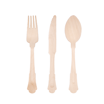 Vintage Wooden Cutlery