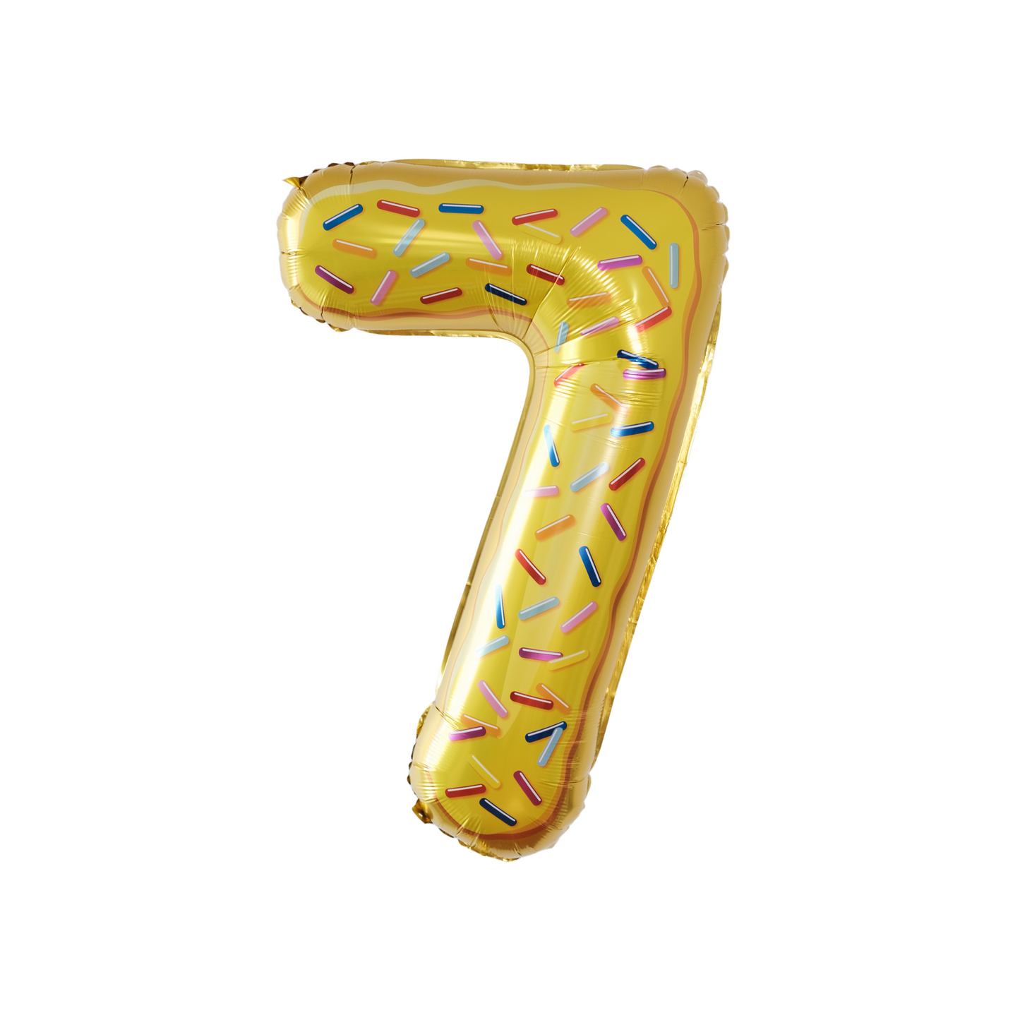 Donut Number Foil Balloon