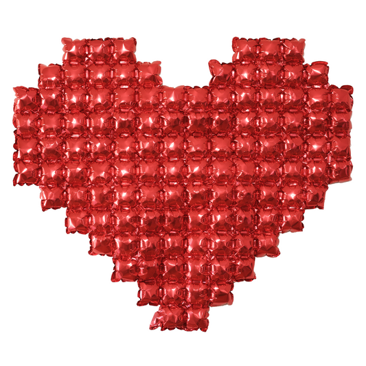 Extra Large Red Heart Foil Balloon