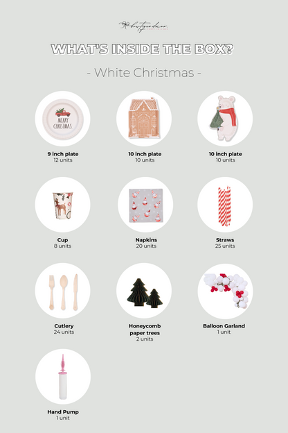 White Christmas Party Box