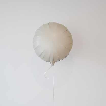 Matte Round Foil Balloon