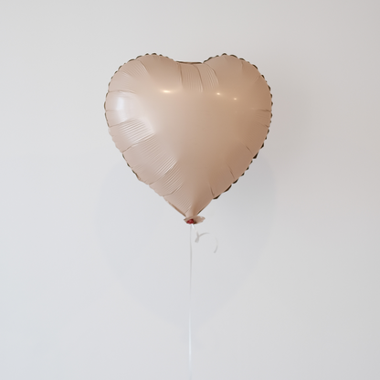 Matte Heart Foil Balloon